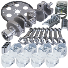 Load image into Gallery viewer, Eagle Chevy 350 1Pc 3.480in Crank 5.700in I-Beam Rods 4.060in Pistons 153 Tooth FP Balanced Assembly