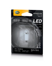 Load image into Gallery viewer, Hella LED 6418 12V 1W SV8.5-8 6.5K 36 SING Bulb