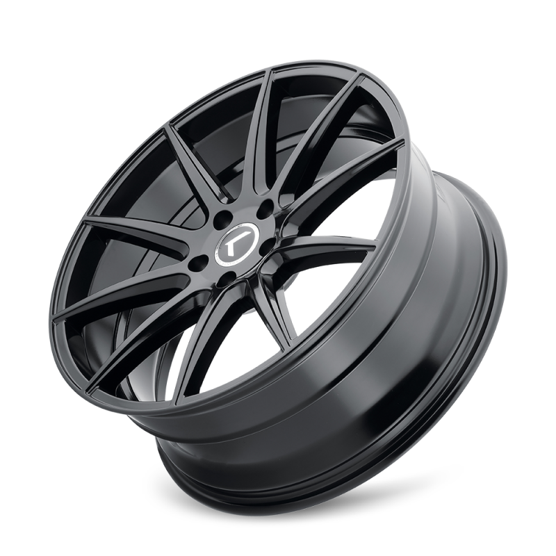 Kraze KR194 Cosmos 20x8.5 / 5x112 BP / 38mm Offset / 66.56mm Hub Gloss Black Wheel