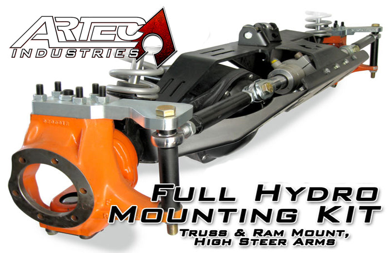 Artec Industries 78-79 Ford F-350 Dana 60 Full Hydro Mount Kit Ford - Ultimate Arms For OEM Knuckles TR6102