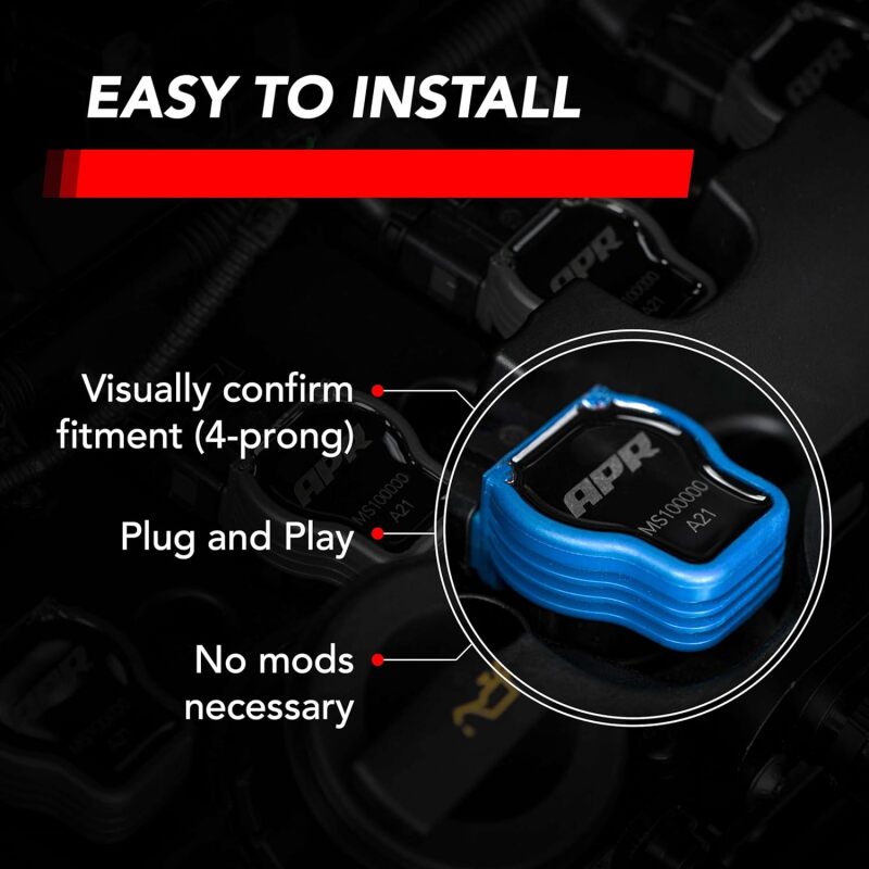 APR EA888.1/EA888.2/EA113/EA837 (PQ35/PQ45) 2.0T/3.0T Ignition Coil - Blue MS100210