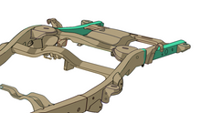 Load image into Gallery viewer, Rust Buster Avalanche/Suburban/Yukon Rear Frame Repair Kit - Left