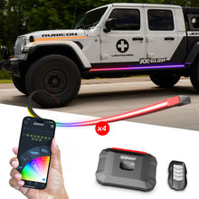 Load image into Gallery viewer, XK Glow Addressable Accent Light Strip Kit For Jeep - Case of 20