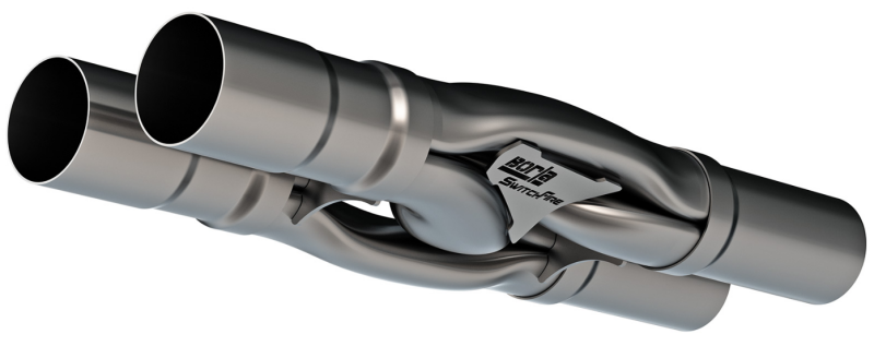 Borla SwitchFire X-pipe 2.5I.D.  INLETS 2.5in. O.D. OUTLETS Un-Notched 60744
