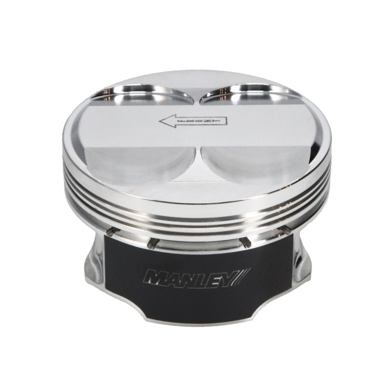 Manley 03-07 Nissan 350Z/ Maxima 81.4mm Stroker 96.5mm +1.0 Bore 11.0:1 Dome Piston Set w/Rings - GTR Auto