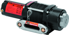 Load image into Gallery viewer, QuadBoss Winch Kit - 39ft x 3/16in Synthetic Rope - 3hp - Hawse Fairlead - Wired Remote - 2500lb