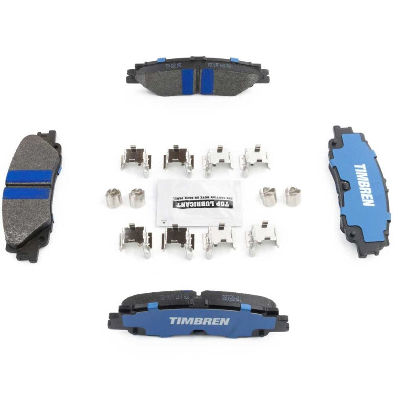 Timbren 24-25 Lexus GX550/Toyota Land Cruiser BES Severe Duty Semi-Metallic Brake Pads - Rear TIM-D2511SD