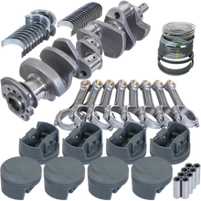 Load image into Gallery viewer, Eagle Chevy 400 3.750in Crank 5.700in I-Beam Rods -5cc Flat Top 4.125in Pistons Rotating Assembly