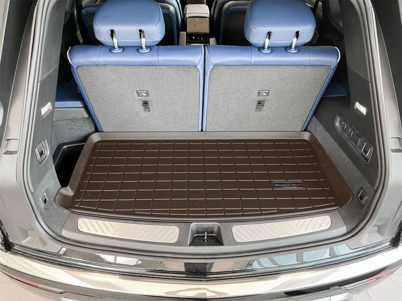 WeatherTech 2026 Cadillac Vistiq Behind 2nd Row Cargo Liners - Cocoa 431877