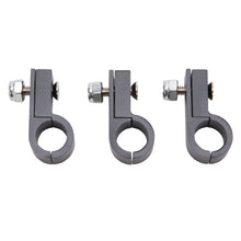 Load image into Gallery viewer, Russell Line Clamp For -6 Tubing Black Anodize (4 Pack)