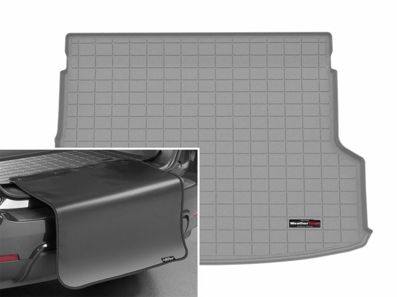 WeatherTech 25-26 Subaru Forester Hybrid Behind 3rd Row Cargo Liner w/Bumper Protector - Grey 421873SK