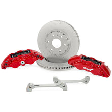 Load image into Gallery viewer, Alcon 2021+ RAM TRX 376x42mm Rotors 6-Piston Calipers Front Brake Upgrade Kit - Red ALABKF1559AX75