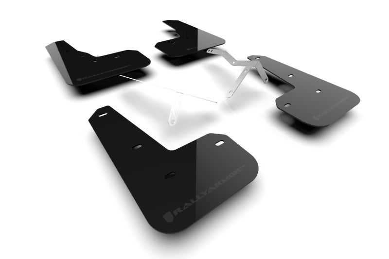 Rally Armor 23-26 Acura Integra Type S Black Mud Flap w/Dark Grey Logo MF129-UR-BLK-DGRY