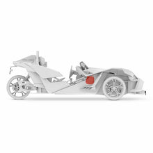 Load image into Gallery viewer, DS18 2020+ Polaris Slingshot Underdash Speaker Enclosure Fits 2x 6.5in (Speakers not Included)