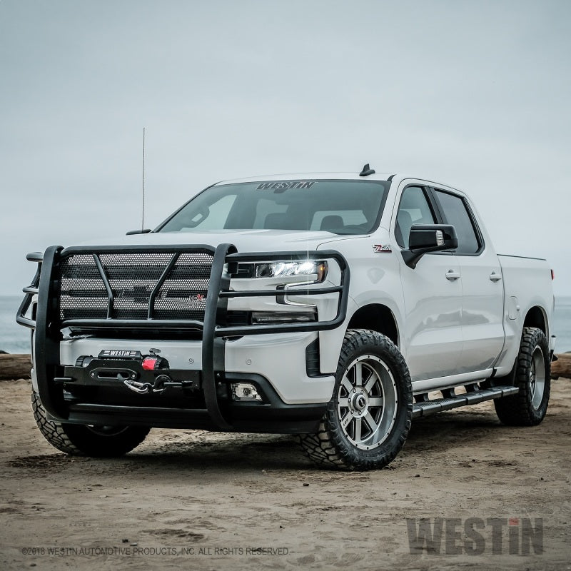 Westin Chevrolet Silverado 1500 19-21 (Excl. 2019 Silverado LD) HDX Winch Mount Grille Guard - GTR Auto