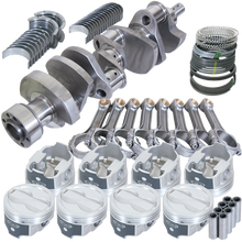 Load image into Gallery viewer, Eagle Chevy LT1350 1Pc 3.750in Crank 5.700in I-Beam Rods -18cc 4.030in Pistons Rotating Assembly