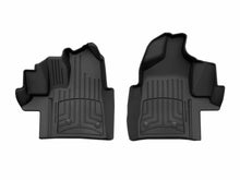 Load image into Gallery viewer, WeatherTech 15-19 Ford Transit 1st Row Front FloorLiner HP for Vinyl Floors - Black