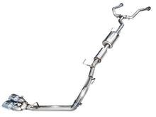 Load image into Gallery viewer, AWE Tuning 0FG Exhaust for 3rd Gen Toyota Tundra - Dual Chrome Silver Tips