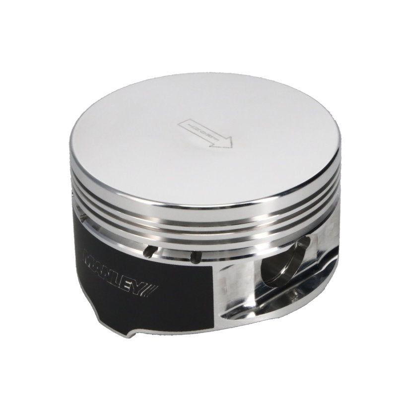 Manley Ford 4.6L/5.4L (3Valve) Flat Top Forged Aluminum 3.572in Bore 0cc Dome Piston Set - GTR Auto