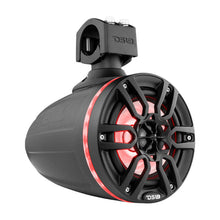 Load image into Gallery viewer, DS18 Tower Speakers 6.5in 100 Watts RMS w/ RGB LED Lights Red