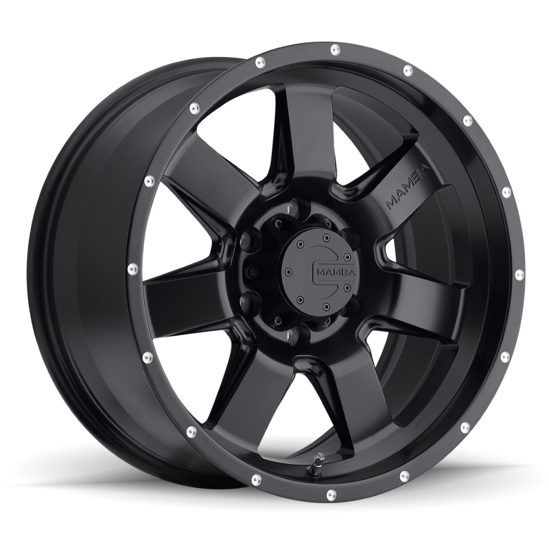 Mamba M14 18x9 6x135 ET25 Matte Black / Drill Holes - GTR Auto