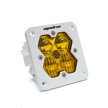 Load image into Gallery viewer, Baja Designs Squadron 2.0 Sport LED Driving/Combo (Flush Mount) - Baja Amber w/White Housing