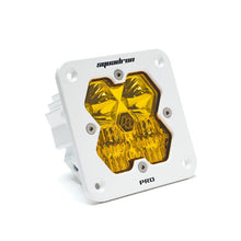 Load image into Gallery viewer, Baja Designs Squadron 2.0 Pro LED Driving/Combo (Flush Mount) - Baja Amber w/White Housing