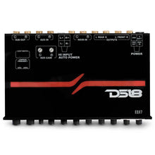 Load image into Gallery viewer, DS18 EQX High Volt 7-Band Equalizer High Level Input Auto Turn On