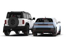 Load image into Gallery viewer, Rally Armor 21-25 Ford Bronco NO-PL Plastic Rear Bumper Black Mud Flap BCE Pink Logo