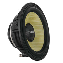 Load image into Gallery viewer, DS18 Dlx Qlty 6.5in+3.5in+2.2in 3-Way 180 Watt RMS 4 ohm Ylw Straw + Composite Foam Cone Neodymium