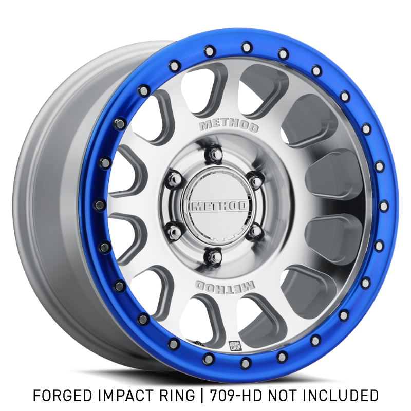 Method Beadlock Ring - 18in Forged - Style 1 - Blue GR-10018-BL