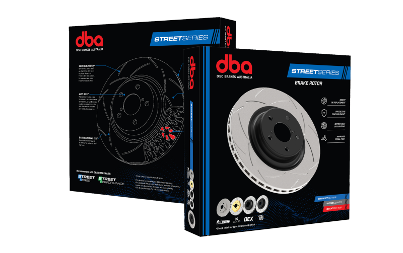 DBA 2005 Pontiac GTO T-Slot Uni-Directional Rear Slotted Rotor DBA2021S