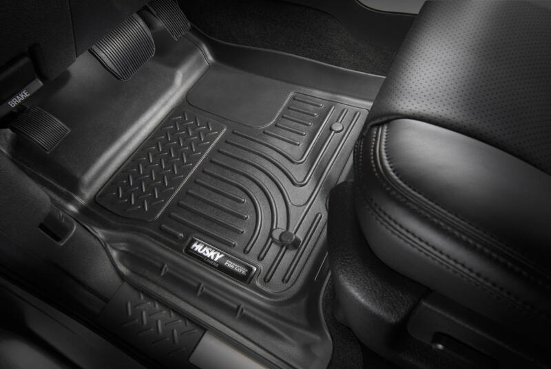 Husky Liners 2024 Toyota Tacoma w/ Automatic Transmission Double/Access Cab Pickup - Black 13921