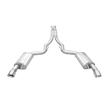 Load image into Gallery viewer, Stainless Works 2024 Mustang GT Catback Dual Tips Legend Sound X-Pipe Performance Connect Exhaust M24CBXPCL