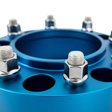 Load image into Gallery viewer, Borne Off-Road Wheel Spacers - 8X170 - 125 - 25mm - M14 - Blue