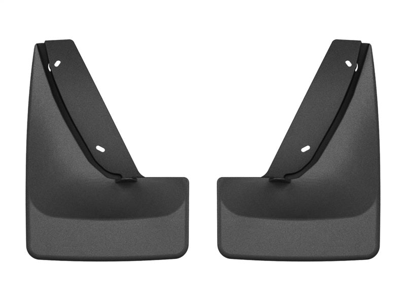 WeatherTech 25-26 Cadillac Escalade Rear Mudflaps - Black 120222