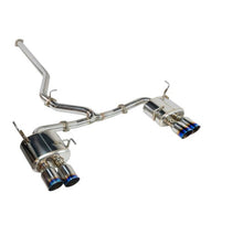 Load image into Gallery viewer, Remark 22+ Subaru WRX (VB) Sports Touring Spec - 4in. Burnt SS Quad Tips (Non-Resonated)