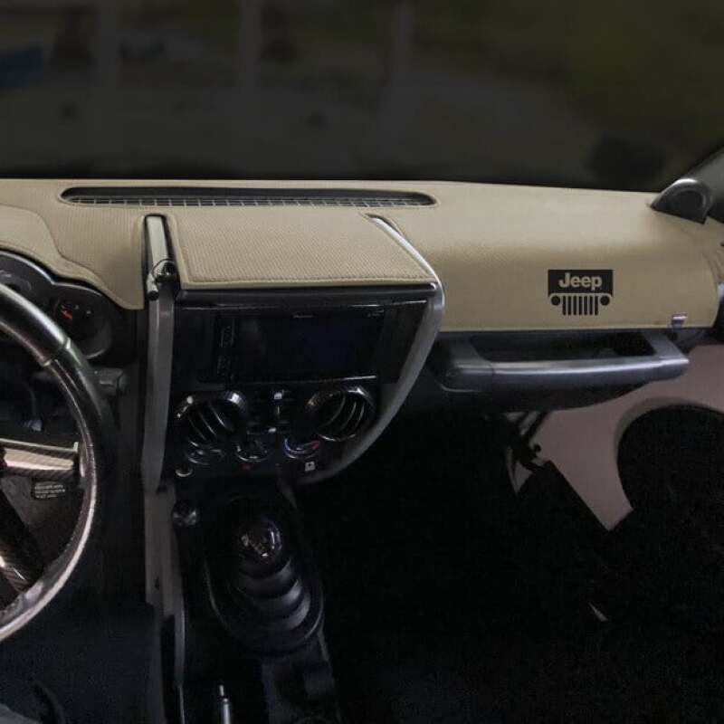 Covercraft 11-14 Jeep Wrangler (JK) w/ Light Sensor Limited Edition Dash Cover w Jeep Grill Logo 61912FJ12-01-23