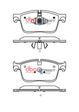 Load image into Gallery viewer, DBA 20-22 Jaguar F-Pace 350mm Front Rotor Front Street Series Brake Pads
