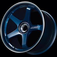 Load image into Gallery viewer, Advan GT for Porsche 21x12.5 / +44 Offset / CL-CL / Racing Titanium Blue &amp; Ring