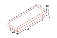 Load image into Gallery viewer, Dee Zee Universal Tool Box - Specialty Narrow BT Alum FULLSIZE