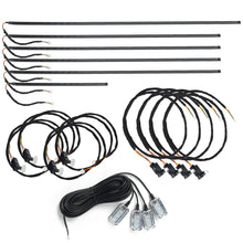 Load image into Gallery viewer, Oracle Lighting Dynamic Colorshift 18 Piece Universal Full LED Interior Dash Board Kit