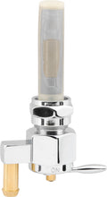 Load image into Gallery viewer, Bikers Choice Chrome Hex Petcock 22MM Down Outlet