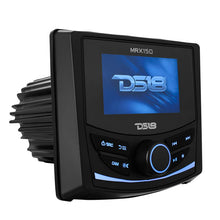Load image into Gallery viewer, DS18 3in Color TFT Screen 2 Zones 4 volts Output BT RDS 4 x 50 Watts Silicone Cover Headunit MRX150