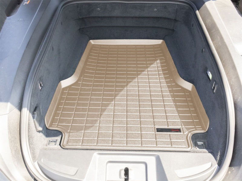WeatherTech 25-26 Cadillac Escalade IQ Behind 2nd Row Cargo Liners - Tan 411840