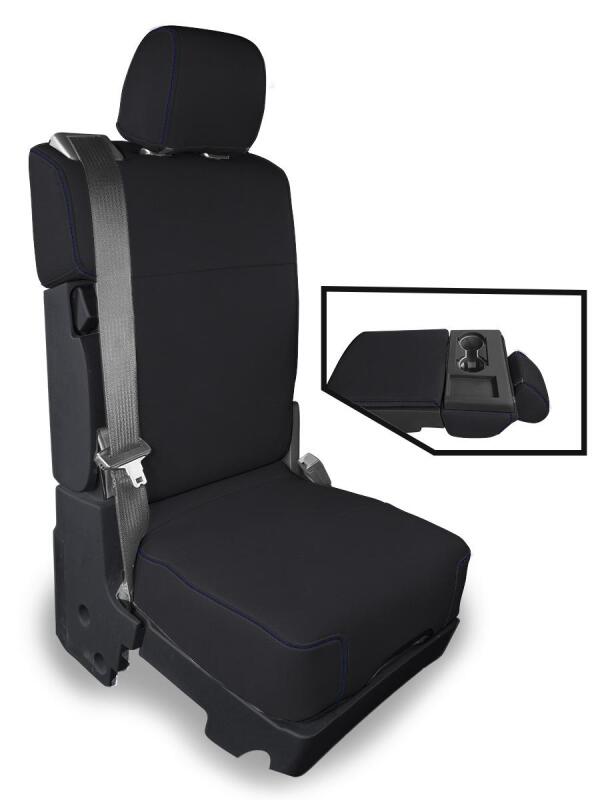 PRP 2015+ Ford F150 / 2017+ Super Duty Center Jump Seat Cover w/ Std. Console - Blue