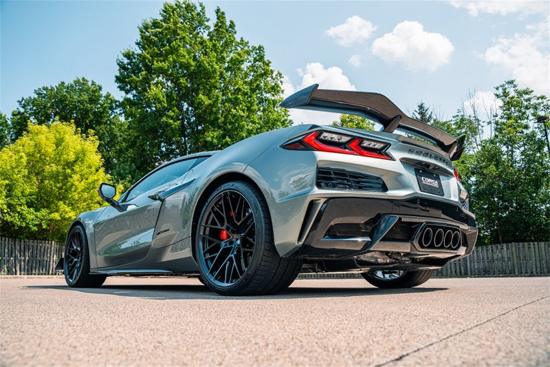 Corsa 23-25 Chevrolet Corvette C8 Z06 3in Valved Cat-Back Exhaust Muffler System (ReUses Stock Tips)