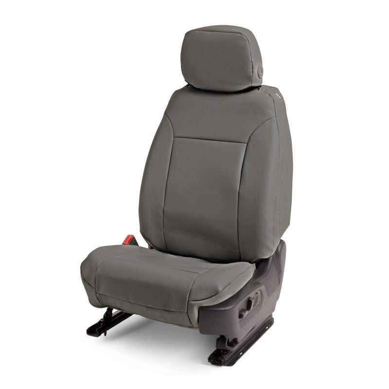 Covercraft 23-24 Ford Super Duty Leatherette PrecisionFit Custom Front Row Seat Covers - Stone