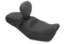 Load image into Gallery viewer, Mustang 15-21 Harley Street Standard Touring 1PC Seat w/Driver Backrest - Black