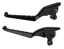 Load image into Gallery viewer, Kuryakyn Enygma Levers 21-23 and select 24-25 Touring Gloss Black